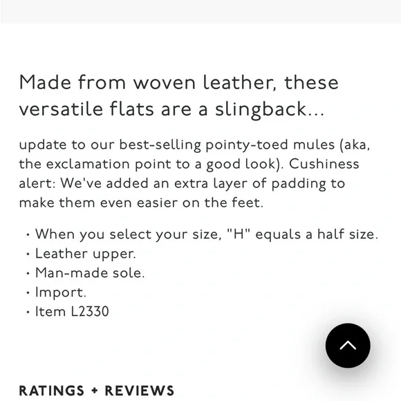 BNIB Madewell Remi Woven Slingback Flats - Picture 8 of 8